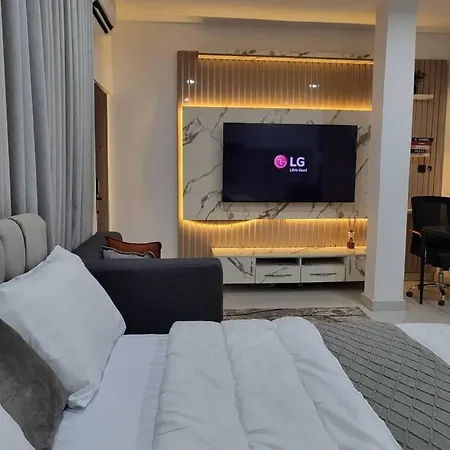 Stylish Modern Studio Apartment Banana Island Ikoyi Lagos Exterior photo
