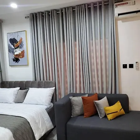 Stylish Modern Studio Apartment Banana Island Ikoyi Lagos Exterior photo